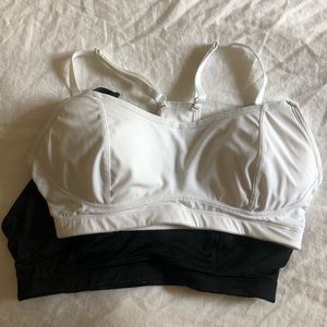 Motherhood Maternity 2 pack nursing sports bra